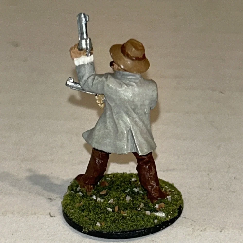 Ral Partha Warhammer Metal Painted Miniature Archaeologist‎ Adventurer Mustache